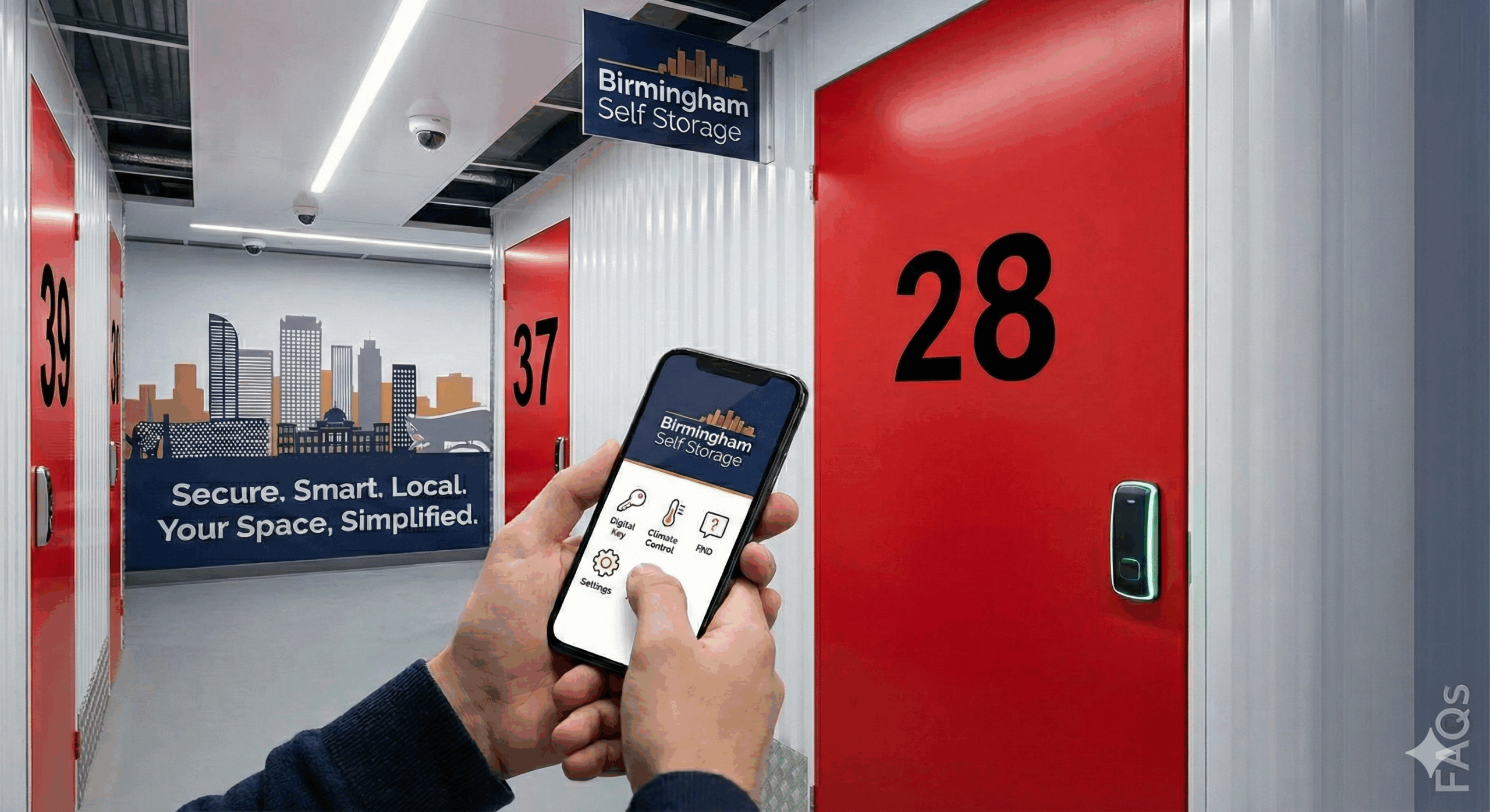 BSS Birmingham Self Storage FAQs cover image