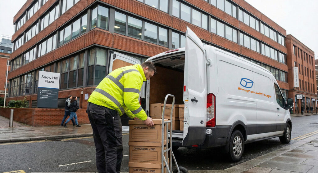 Birmingham Self Storage Smart Archive Storage for Birmingham Businesses Valet Collection